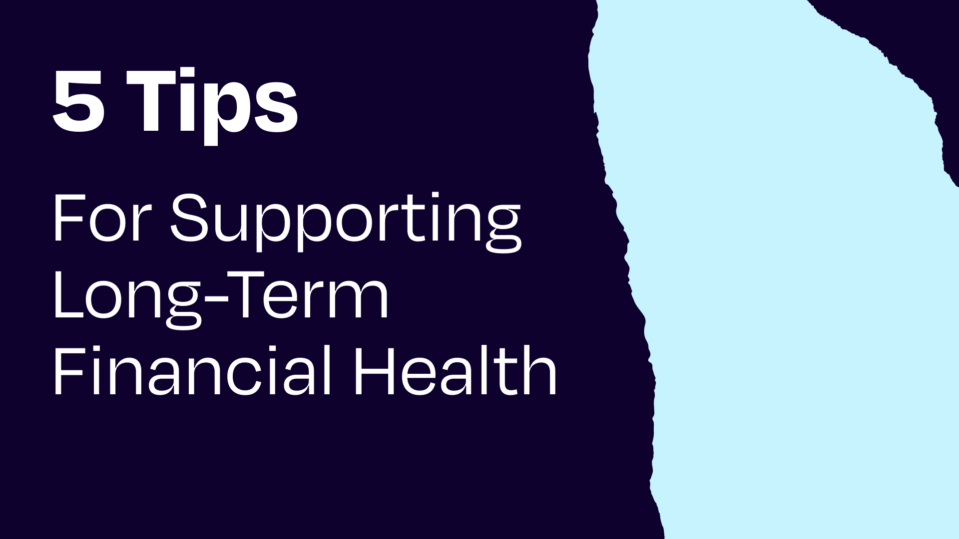Five ways to support your teams’ long-term financial health!